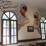 PIZZERIA CHIACCHIERONE - 2012/10/27　壁絵も完成！