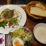 Ｌｅ 日本食堂 - 鮮魚グリエ　トリュフ風味ランチ