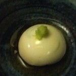 蕎麦 坐忘 - 銀杏豆腐