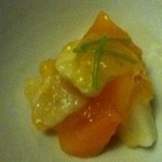 蕎麦 坐忘 - 柿なます