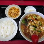 Chuukaryouri Karen - 令和3年6月 ランチタイム
                      海鮮五目タンメン定食 1000円