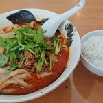 Yuuka Toushoumen - 担々刀削麺 880円 ご飯サービス