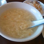 祥龍房 - 定食のスープ