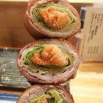 焼き鳥 ばかちん - レタス明太巻き
