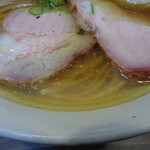 中華そば さわ - 鶏油