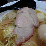 中華そば さわ - 2枚入ってます