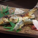 Yorokobinoma - 天然鮎の塩焼き