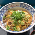 つるつる - 牛とじ丼