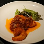 チャイナダイニング クーイン - 海老のチリソース煮♥️