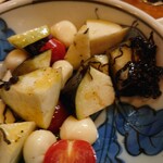 風鈴坊 - 2104水茄子とチーズの塩昆布和え