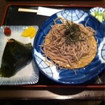 Soba Izakaya Kisara - 天むすとおそばのセット