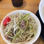 ラーメンショップ椿 - ネギ、苦味がなくて美味しい！