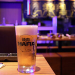 和牛焼肉食べ放題 ヤキニクギャング - 生ビール