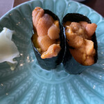 一山いけす - うに寿司