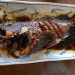 一山いけす - カサゴ煮付け　1300円くらい