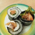 すし江戸 - サーモン巻