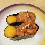 すし江戸 - サーモンユッケ