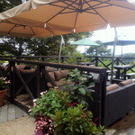 菓子工房フラノデリス - テラス席