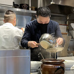 中華蕎麦 とみ田 - 富田店主と飯田店主