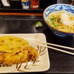 Marugame Seimen - おろしぶっかけうどんとかしわ天＆レンコン天