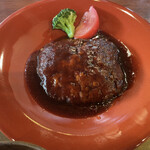 家庭料理 扇屋 - 松阪牛のハンバーグ