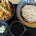 ゆで太郎 - 満腹五海老天丼セット