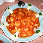 老広東 - コース料理（エビチリ）（２００９年５月）