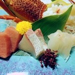 日本料理 にじ - 本鮪　かんぱち　小豆波多