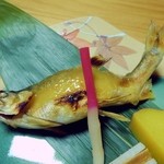 日本料理 にじ - 子持ち鮎田楽