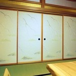 日本料理 にじ - 襖