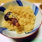 日本料理 にじ - 松茸御飯土釜炊き