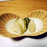 日本料理 にじ - 香物　三種