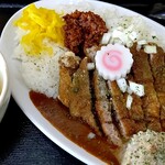 餃子の並商 - パーコーカレーライス