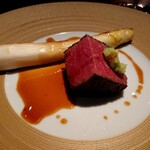 蒼 - 但馬玄の炭火焼きとホワイトアスパラガス