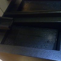 まき村 - 手洗い場　どこから水を出したら・焦る。