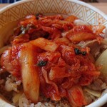 Sukiya - キムチ牛丼（並）