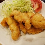 地魚料理 ますだ - はものフライ。サックサク！骨もありません。