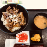 亀山亭 - 松坂牛の牛丼　1100円