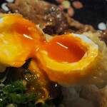  麺工房ゆでっち - 玉子天（広島にある向原農園さんの卵）