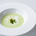Porter House Steak & Grill - Green Pea Potage Soup