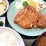 Iriyashokudou - 豚カツ定食