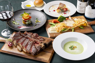 Porter House Steak & Grill - Course featuring Aged Meat Steak and Abundant Shinshu Vegetables