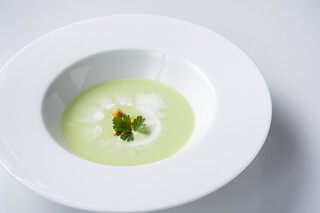 Porter House Steak & Grill - Green Pea Potage Soup