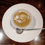 フランス地方料理レストラン MOMOKA - 蕪のボタージュ