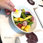 ル・カフェ・ヴィー - 特選フルーツトマトのサラダ