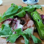 笠原魚店 - 豚の炭焼き　