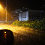 Menya Fuji - この世の終わりかと思うほどの大雨でした。