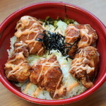 からあげの鳥丸 - 2012.10 明太マヨ丼（480円）