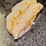 鮨 心白 - この牡丹海老がうまかった　小樽に行きたくなる鯵です