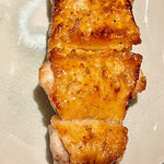 オオクサ - 熊野地鶏のソリモモです　更にデカい　勝手に鶏ステーキと呼ばせていただいています